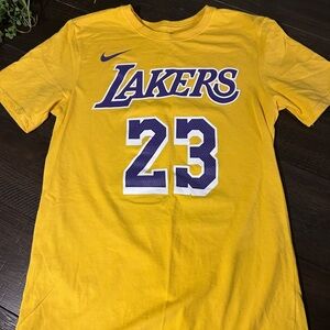 Nike Yellow Lakers 23 Graphic Tee